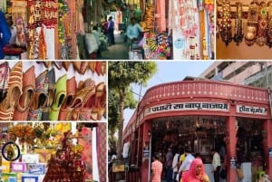 Jaipur: Visita Turística de Día Completo o Medio Día con Mercado de Flores
