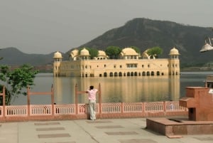 Jaipur: halfdaagse tour naar het Amer Fort, Jal Mahal en Stepwell