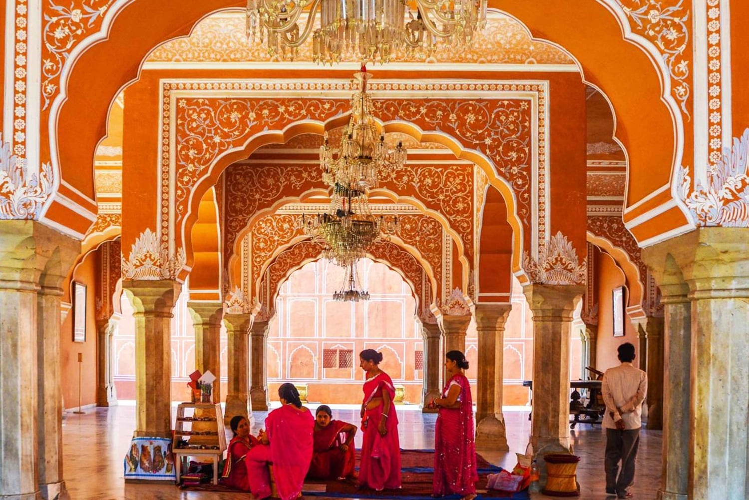 Jaipur: Halvdagsutflykt med guidad sightseeing och blomstermarknad
