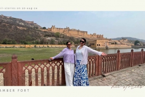 Jaipur: Half Day Tour (Amber Fort, Panna Meena, Jal Mahal)
