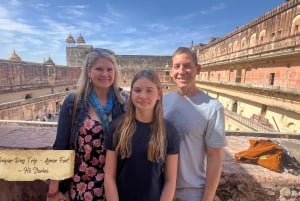 Jaipur: Half Day Tour (Amber Fort, Panna Meena, Jal Mahal)