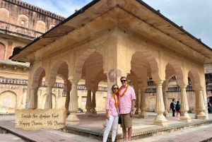 Джайпур: Экскурсия на полдня (Форт Амбер, Панна Мина, Джал Махал)