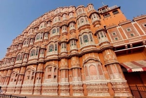 Jaipur: Hel- eller halvdagsutflykt guidad stadsvandring