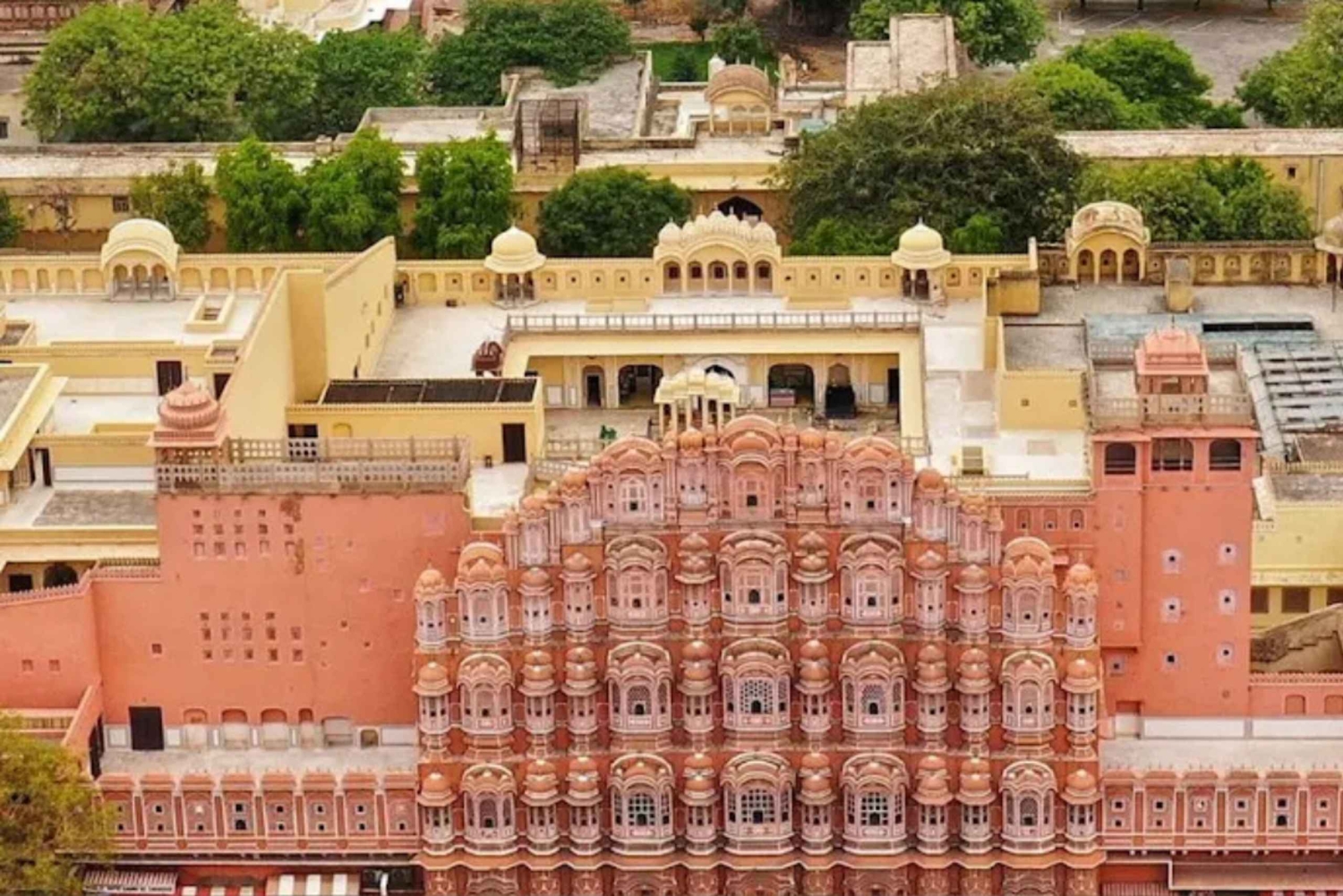Jaipur : visite guidée du Hawa Mahal avec billet d'entrée
