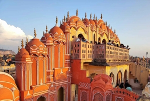 Jaipur : visite guidée du Hawa Mahal avec billet d'entrée