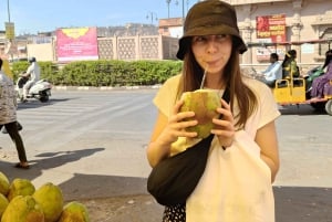 Jaipur: Historisk spasertur og smaksprøver på gatemat