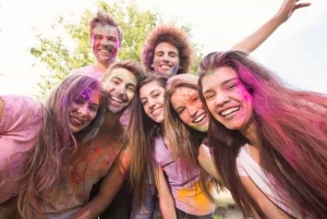 Jaipur: Holi-festivalfeiring med folkemusikk og snacks