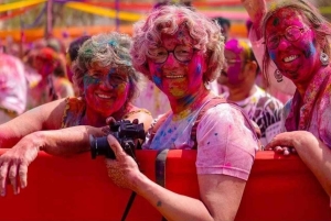 Jaipur: Holi-festivalfeiring med folkemusikk og snacks