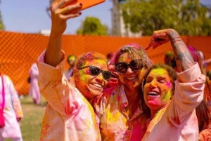 Jaipur: Holi-festivalfeiring med folkemusikk og snacks