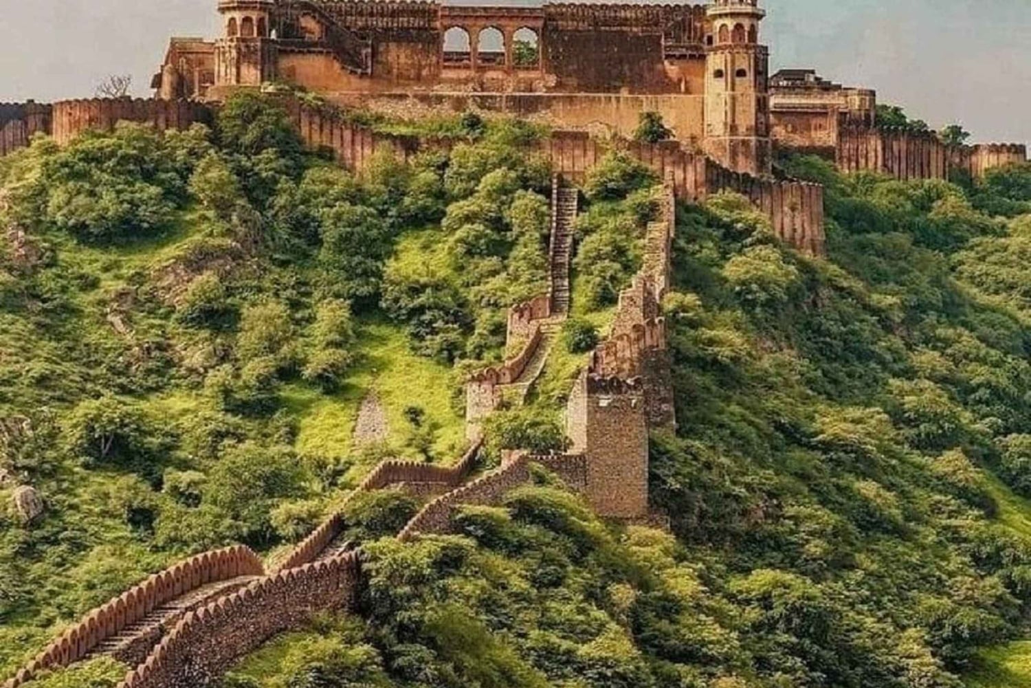 Safari de jipe em Jaipur: Fortes de Amber, Jaigarh, Nahargarh e Stepwell