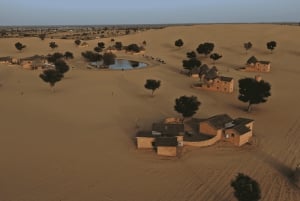 Jaipur: Private - Khimsar Desert Safari Day Trip with Guide