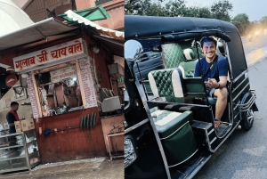 Jaipur: tour gastronómico y fotográfico de lujo en tuk-tuk con servicio de recogida.