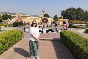 Jaipur: Monkey Temple, Sightseeing City Tour by Car /Tuk Tuk