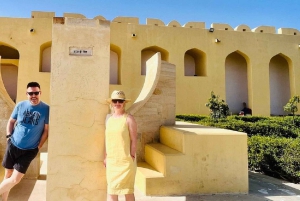 Jaipur: Monkey Temple, Sightseeing City Tour by Car /Tuk Tuk