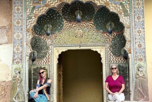 Jaipur: Monkey Temple, Sightseeing City Tour by Car /Tuk Tuk