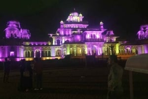 Jaipur: Night Tour of Amer & pink city by an open air jeep