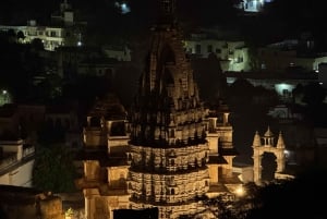 Jaipur: Night Tour of Amer & pink city by an open air jeep