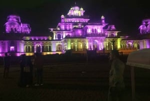 Jaipur: Night Tour of Amer & pink city by an open air jeep