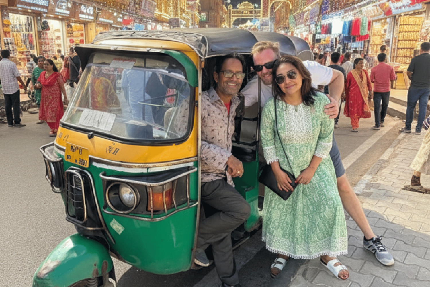 Jaipur: tour serale in tuk tuk con autista che parla inglese