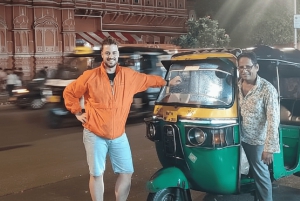 Jaipur: tour serale in tuk tuk con autista che parla inglese