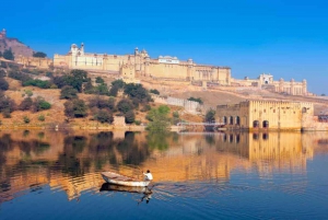 Jaipur: Yökierros Amberissa ja Pink Cityssä avoimella jeepillä