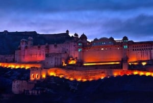 Jaipur: Visita guiada ao Forte de Amber, Stepwell e Templo do Amor Cego