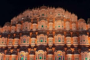 Jaipur: Visita guiada ao Forte de Amber, Stepwell e Templo do Amor Cego