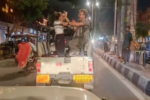 Jaipur: Open Night Jeep Safari For Group & Couple