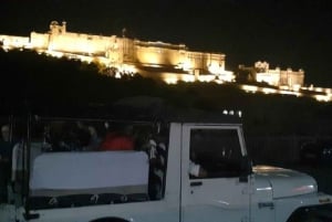 Jaipur: Open Night Jeep Safari For Group & Couple