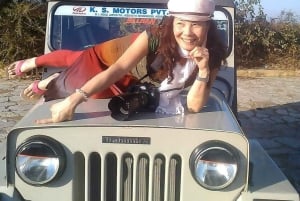 Jaipur: Open Night Jeep Safari For Group & Couple