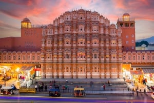 Jaipur: Personlig dagstur med bil med tilvalg