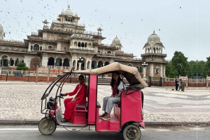 Jaipur Privat tur i staden med en kvinnodriven E-Rickshaw-resa