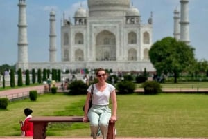 Jaipur : Excursion privée d'une journée à Agra avec le Taj Mahal et le Fort d'Agra