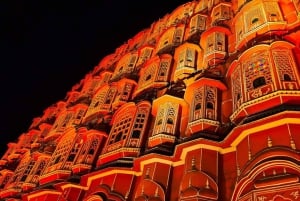 Jaipur privat dagsutflykt med monumentbiljetter från New Delhi