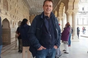 Jaipur privat dagsutflykt med monumentbiljetter från New Delhi