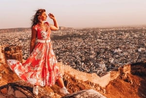Jaipur: Yksityinen kokopäiväinen kaupunkikierros oppaan kanssa