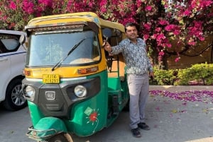 Jaipur: Tour di mezza giornata o tour di un giorno intero in tuk-tak con il mercato dei fiori