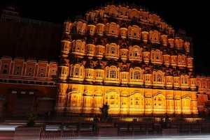 Jaipur: Tur med Nahargarh-solopgang eller Monkey Temple-solnedgang
