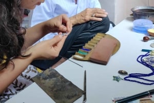 Jaipur: Privat Meenakari på sølv-workshop