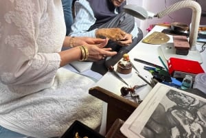 Jaipur: Privat Meenakari på sølv-workshop