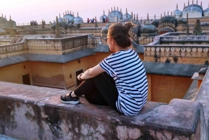 Jaipur: Privat kveldstur med fantastisk solnedgang