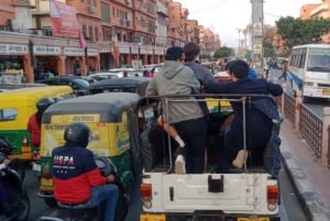 Jaipur: Privat kveldstur med fantastisk solnedgang