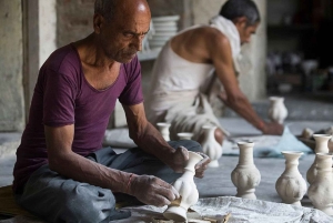 Jaipur: Private Shoppingtour mit Blockdruck-Workshop