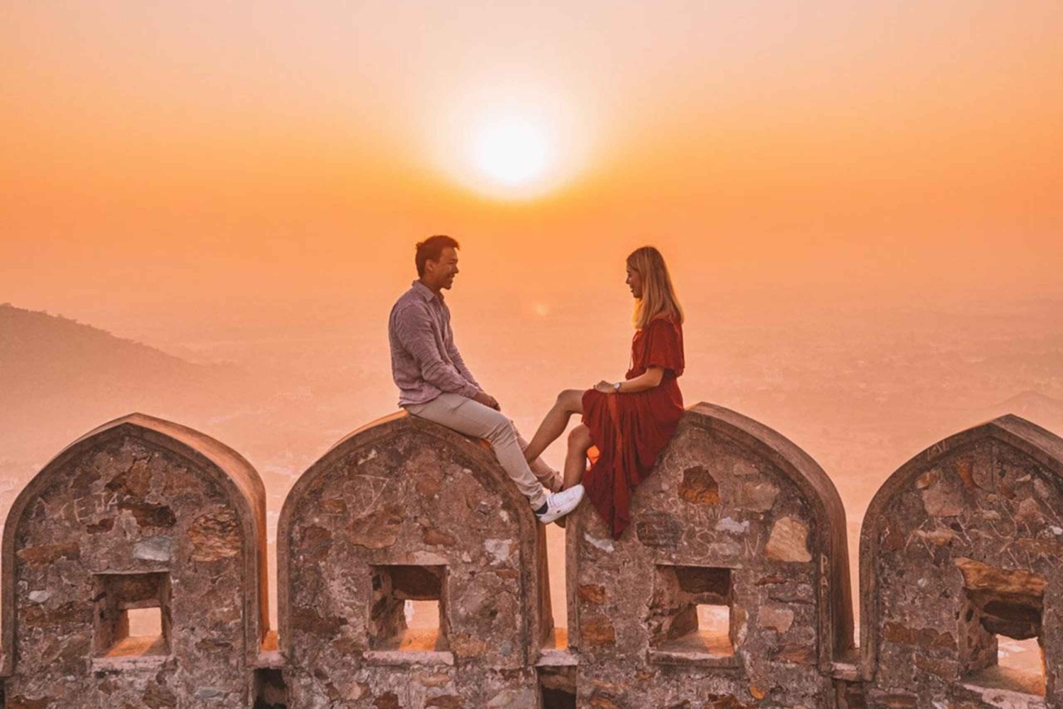 Джайпур: форт Амбер и Хава-Махал с экскурсией в тот же день