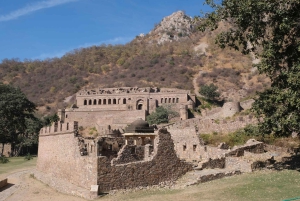 Jaipur: Excursão de um dia ao Forte Bhangarh e ao poço em degraus Chand Baori