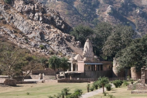 Jaipur: Excursão de um dia ao Forte Bhangarh e ao poço em degraus Chand Baori