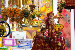 Shopping i Jaipur: Smykker, tekstiler, tæpper og bloktryk