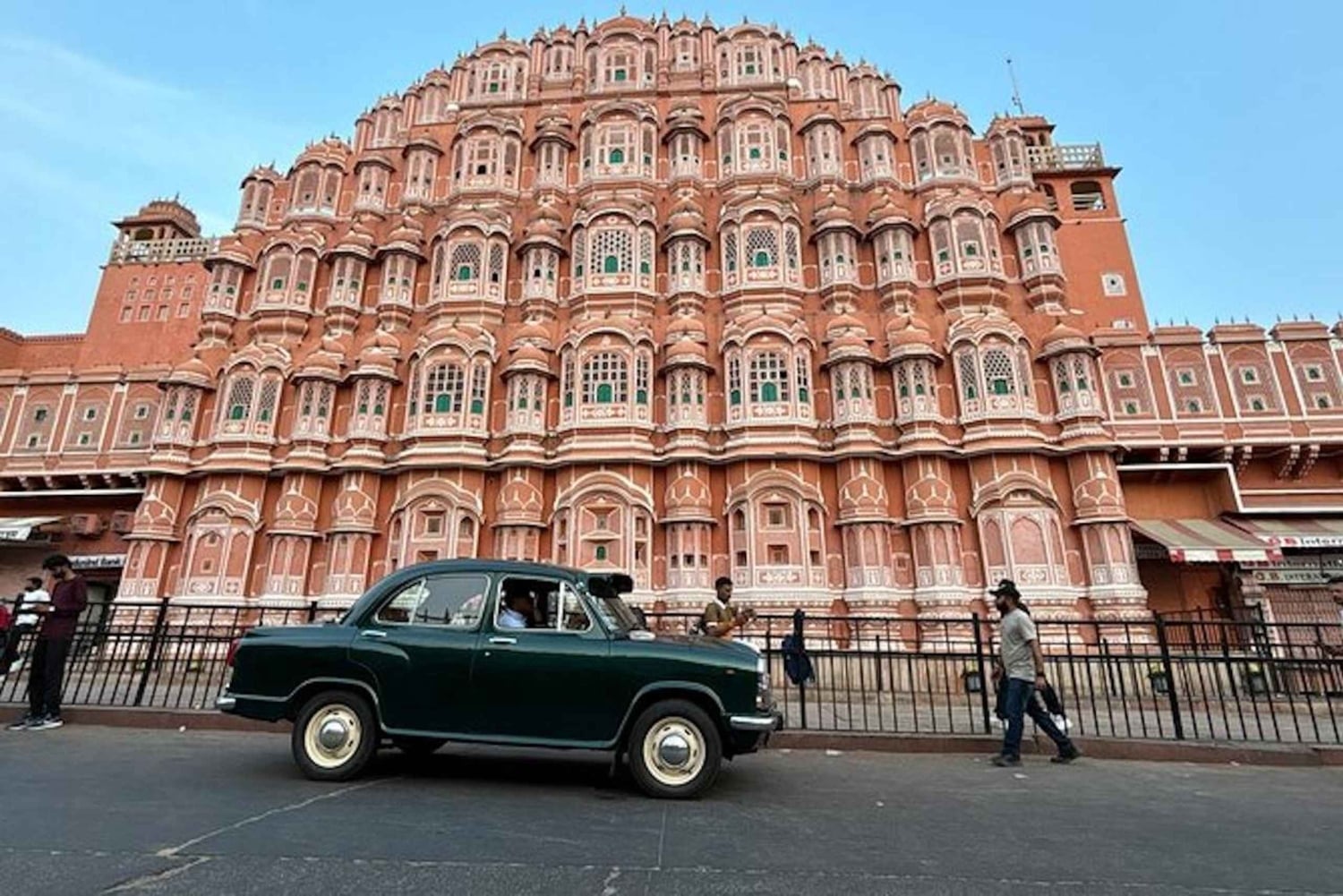 Sightseeingtur i Jaipur med klassisk veteranbil