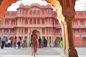 Sightseeingtur i Jaipur med klassisk veteranbil