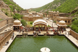 Jaipur: Sightseeingtur med besøk til Galtaji Monkey Temple